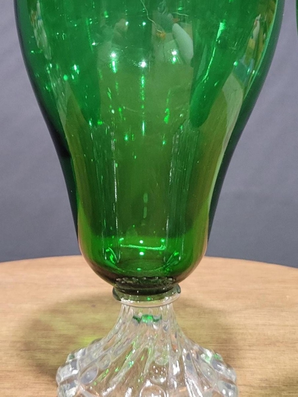 Anchor Hocking Emerald Green Glasses (Set of 12)
